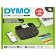 Dymo 2197370 LabelManager Executive 640 CB Stampante per etichette portatile con tastiera QWERTY Bluetooth e USB C