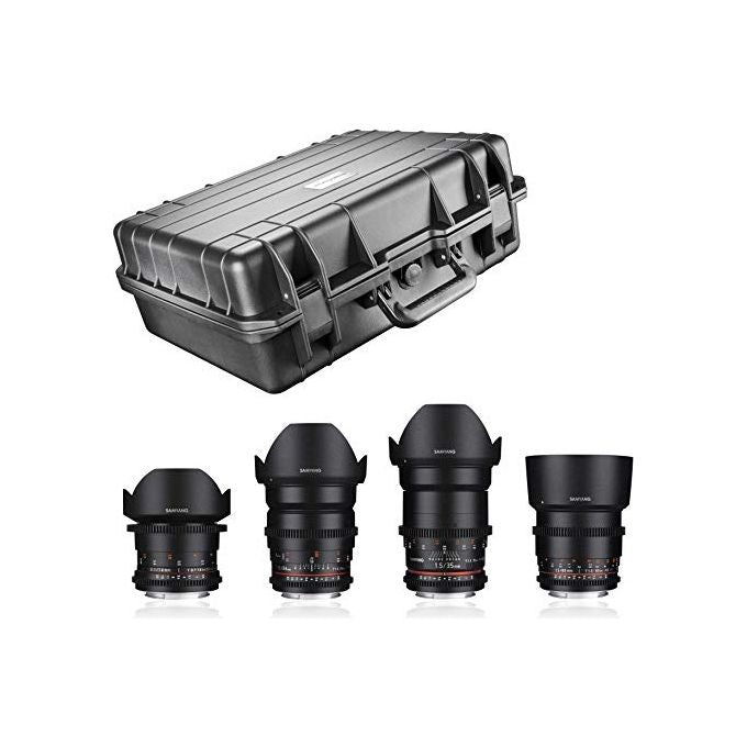 Samyang Obiettivo Video DSLR Basic Kit II Sony E