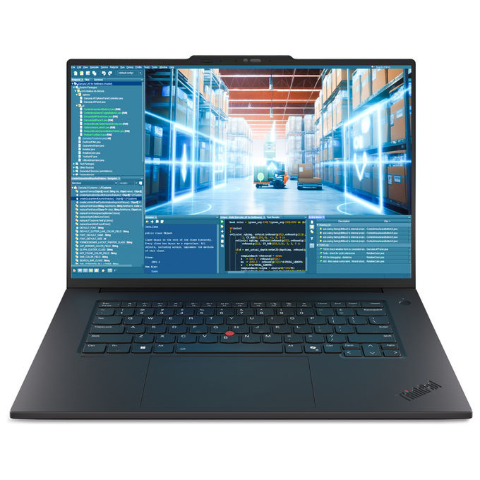 Lenovo 21TD0029IX ThinkPad T1g Gen 8 Notebook Intel Core Ultra 7 265H 32 GB 1 TB SSD NVIDIA GeForce RTX 5070 16'' WUXGA Wi-Fi 7 Bluetooth 5.4 Windows 11 Pro colore Nero