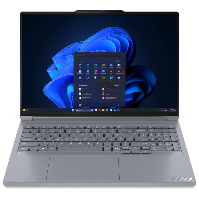 Lenovo 21U0001KIX ThinkBook 16p G6 ADR Notebook 16'' WQXGA AMD Ryzen 9 8940HX RAM 32GB SSD 1TB NVMe NVIDIA GeForce RTX 5060 8GB Wi-Fi 7 Windows 11 Pro colore Grigio