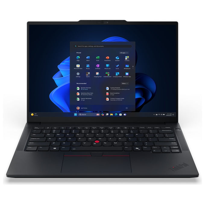 Lenovo U7-258V E14 G7 PC Mobile 32GB 512GB 14'' Windows 11 Pro colore Nero