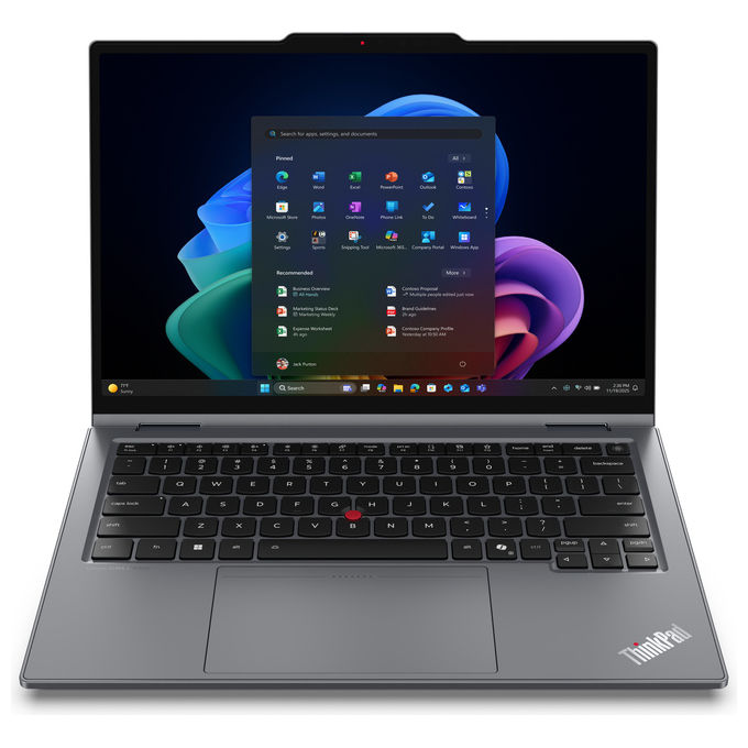 Lenovo X1 2-IN-1 G11 Notebook Convertibile con Processore Intel di 11a Generazione colore Nero