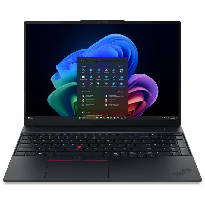Lenovo 21YE004LIX ThinkPad E16 Gen 4 Computer portatile Intel Core 5 320 16 GB DDR5 512 GB SSD Wi-Fi 7 Windows 11 Pro colore Nero
