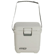 Coleman 2213850 Borsa Frigo 24 L con Isolamento in Poliuretano 72 h di Autonomia Tracolla Regolabile Tappo di Scarico Colore Bianco
