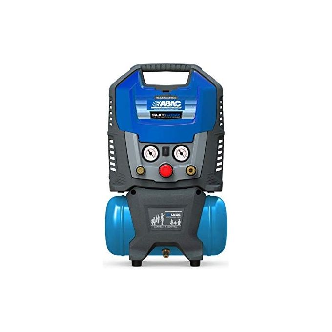 ABAC Compressore 6Hp 1.5m C1 Suitcase 6 Oilless per applicazioni ad aria compressa di piccole dimensioni