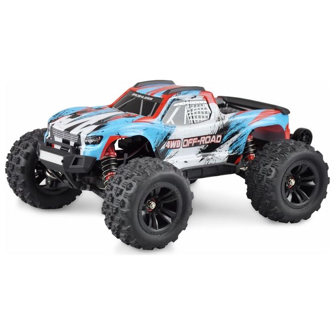 Amewi Hyper GO Monstertruck Brushless 4WD 1:16 RTR Blu-Bianco