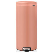 Brabantia 8710755238741 NewIcon Pattumiera a pedale 30 Litri Chiusura silenziosa Sistema antiodore Secchio interno rimovibile colore Warm Copper