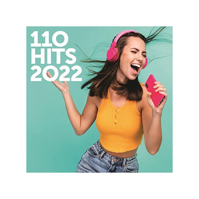 CD 110 Hits 2022 Compilation Album di brani musicali popolari per un'esperienza di ascolto coinvolgente
