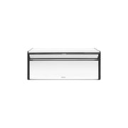 Brabantia 236846 Portapane Fall Front Acciaio con Chiusura Magnetica e Maniglia Grande colore Acciaio