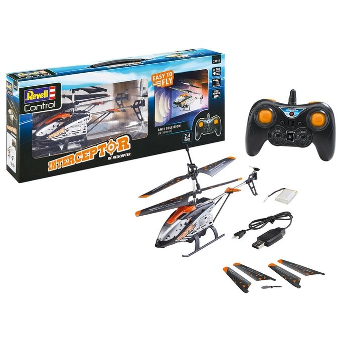 Revell 23817 Elicottero Radiocomandato con Sensore Anti-Collisione e Giroscopio 6 Assi colore Multicolore