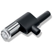 Jura 7610917242559 Fine Foam Nozzle Espumador con Tecnologia di Crema Fine per una Schiuma di Latte Estremamente Liscia colore Nero Cromato Transparente