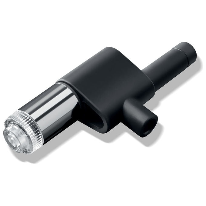 Jura 7610917242559 Fine Foam Nozzle Espumador con Tecnologia di Crema Fine per una Schiuma di Latte Estremamente Liscia colore Nero Cromato Transparente