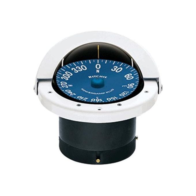 Ritchie navigation Bussola Ritchie Supersport 4''1-2 bianca-blu