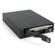 Fantec 2512 MR-25DUAL Box esterno HDD SSD 2.5'' SATA SAS III Hot-swap chiave di blocco colore Nero