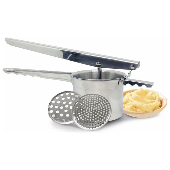 Ghidini Cipriano 2561 Schiaccia Patate Professionale 2 dischi intercambiabili acciaio inox lavastoviglie