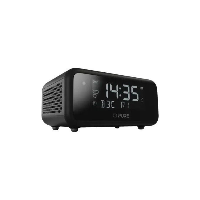 Pure 256153 Elan Sleep Sveglia digitale con Radio FM DAB+ Bluetooth Display LCD colore Nero