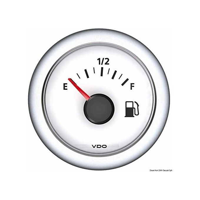Pressione del turbo VDO 0-2 bar bianco 27.497.01