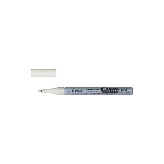 Pilot, Penna a Sfera, Punta Extra Fine, Bianca, Confezione da 12