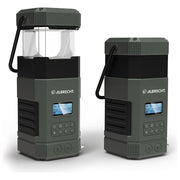 Albrecht 27912 DR 114 DAB Lanterna da campeggio a batteria con radio DAB+ FM e PowerBank 80 lm 5000 mAh colore Nero