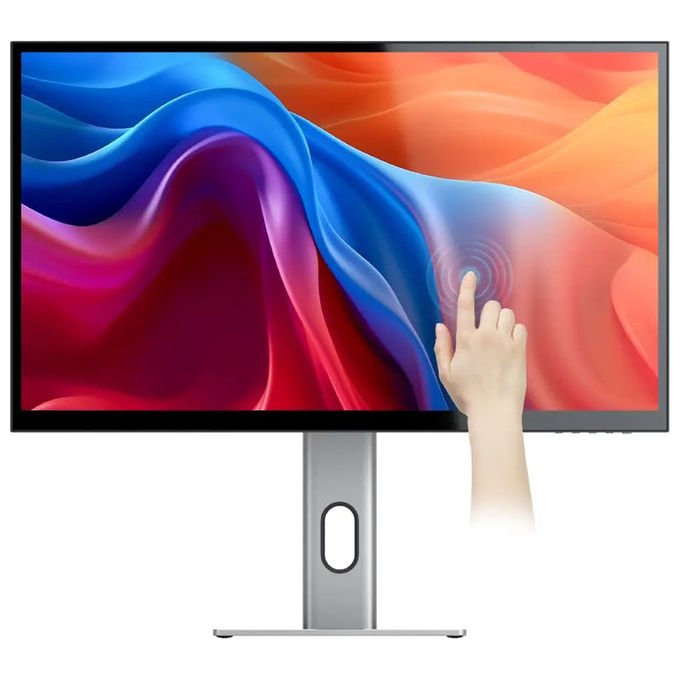 Alogic 27C5KPDT Clarity Monitor Touch 5K 27'' 5120x2880 Pixel IPS LED USB-C Power Delivery colore Nero Argento