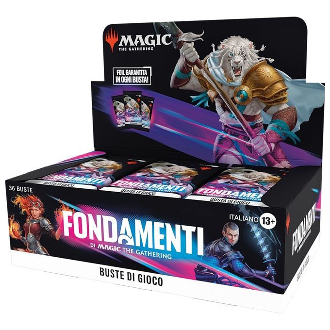 Wizards Of The Coast Magic Fondamenti Box Play 36 Buste