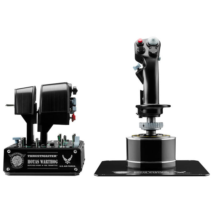Thrustmaster 2961073 HOTAS WARTHOG MKII Joystick per PC con Tecnologia H.E.A.R.T. e Struttura in Metallo colore Nero