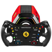 Thrustmaster 2968051 T818 Ferrari 488 GT3 Edition Volante Direct Drive per PC con Base 10 N·m Pedaliera Raceline LTE e Volante Ufficiale Ferrari colore Rosso