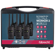 Midland 29827 Ricetrasmittente CB 16 canali portata 10 km batteria 2200 mAh fino a 14 ore colore Nero