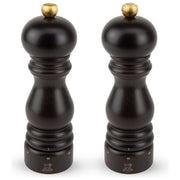 Peugeot 2-2346100 Paris u'Sele Set macina sale e pepe regolabile in legno di faggio con meccanismo in acciaio inox altezza 180 mm colore Cioccolato
