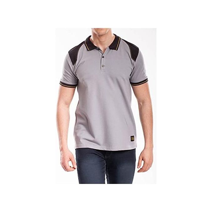 Vigor-Blinky Polo Rica Lewis Workts Stretch Grigio Taglia S