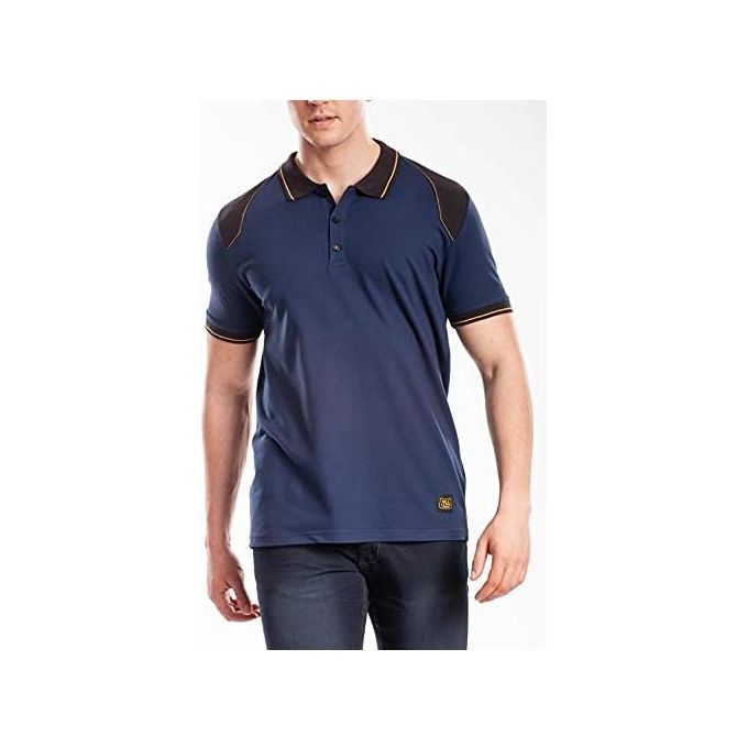 Vigor-Blinky Polo Rica Lewis Workts Stretch Blu Taglia XL