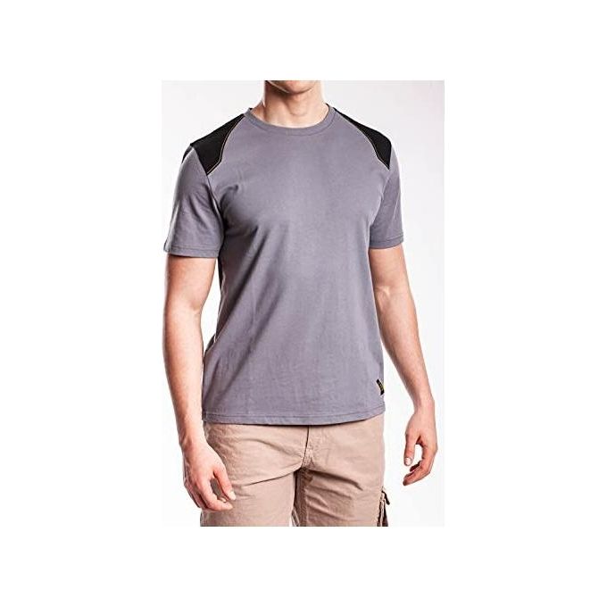 Vigor-Blinky Magliette Rica Lewis Workts T-Shirt Cotone Grigio Taglia L