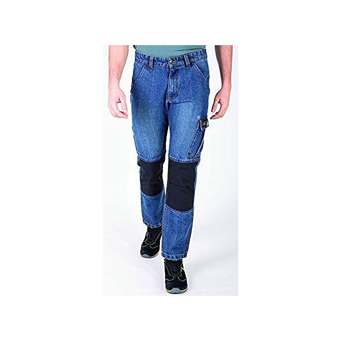 Vigor Pantaloni Rica Lewis Corje2 Rinforzo Cordura Denim Taglia 56