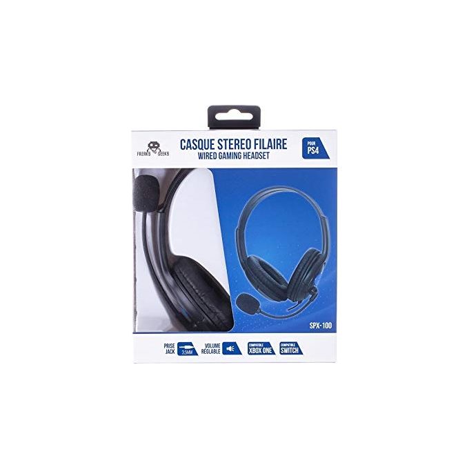 Freaks and Geeks Cuffie Wired SPX-100 V.2 Nero