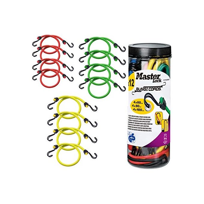 Master Lock Bungee Cord Cavi Elastici con Ganci