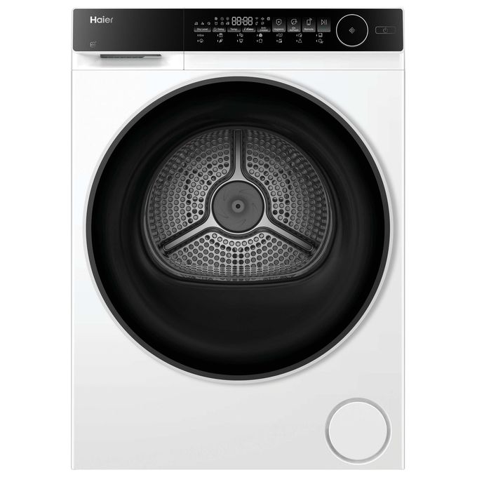 Haier HD90-C367LU1-S Asciugatrice Libera installazione 9 Kg Classe C Pompa di calore Wi-Fi (59.5x68.5x84.5 cm) colore Bianco Nero