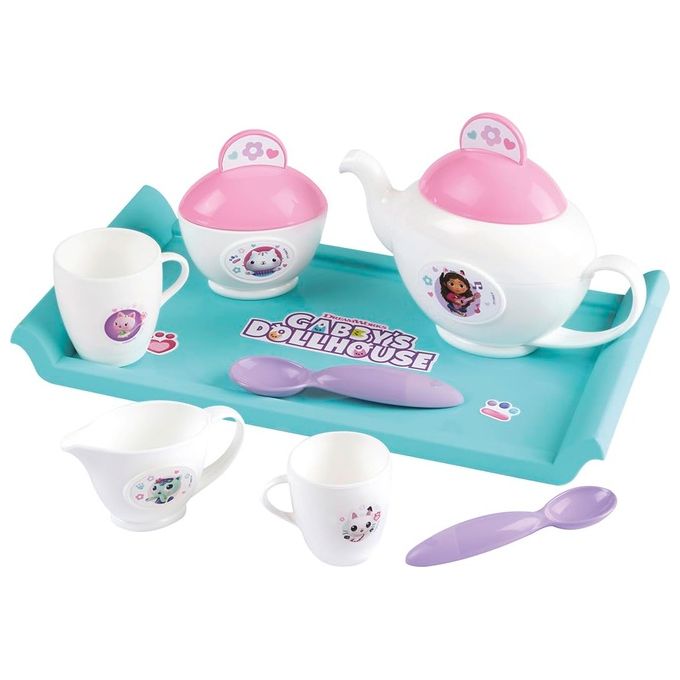 Smoby Casa delle Bambole di Gabby Servizio da te'