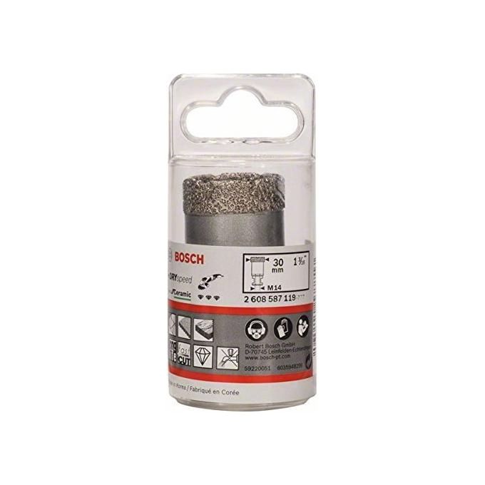 Bosch Frese Diamantate Dryspeed Diamond Cut Diametro Mm. 30