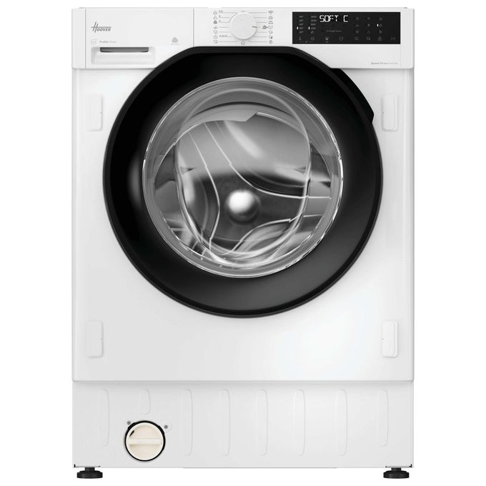 Hoover 31801165 BH4S696M6DB9-S Lavasciuga Da incasso 9-6 Kg 1600 rpm Classe A-D Asciugatura con sensore Wi-Fi Bluetooth (60x52.5x82 cm) colore Bianco