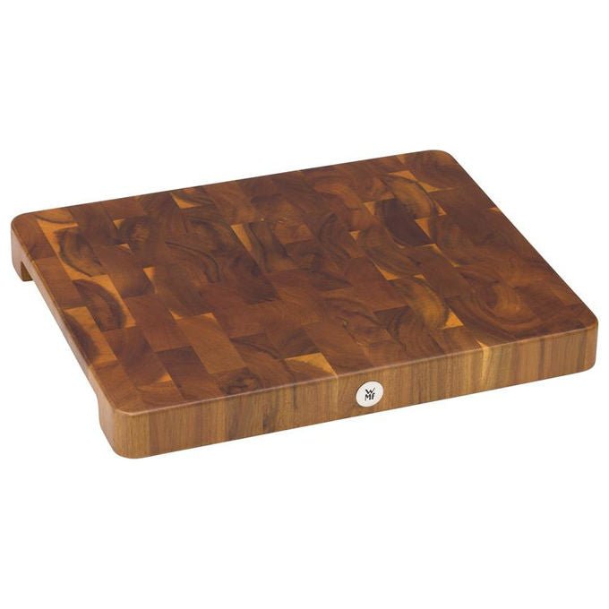 WMF 3201010611 Tagliere in Legno di Acacia 40x32 cm con Piedi Antiscivolo colore Marrone
