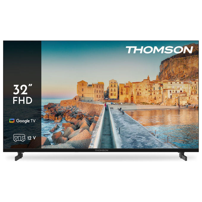 Thomson 32FG2S15C G63 Series Smart TV 32'' LED Full HD Google TV Direct-LED HDR10 Wi-Fi Bluetooth DVB-T2 3 HDMI colore Nero