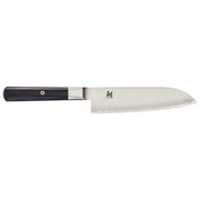 MIYABI 33957-181 MIYABI 4000FC Coltello Santoku Lama 18 cm Acciaio FC61 Manico Legno di Pakka colore Marrone
