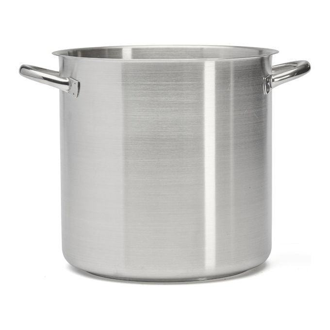 De Buyer 3507.24 Prim'Appety Pentolone 10 L Acciaio inox Diametro 24 cm Adatto per Induzione colore Acciaio inox