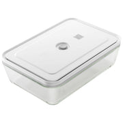 Zwilling 36803-000-0 FRESH and SAVE Scatola Rettangolare 2,85 L in Vetro Sottovuoto con Coperchio in Plastica colore Grigio Trasparente