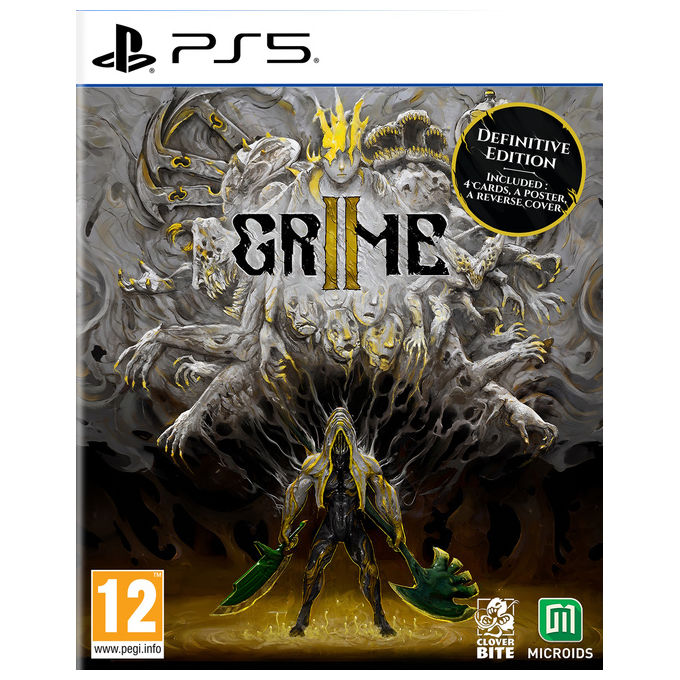Microids 3701529516580 Grime II Videogioco Edizione Definitiva PlayStation 5 Supporto Fisico Blu-ray Genere Azione RPG Data di Rilascio 15 09 2026 colore Nero