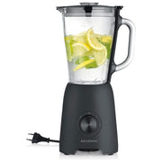 Severin SM 3724 Frullatore da tavolo 600 W bicchiere in vetro colore Nero Trasparente