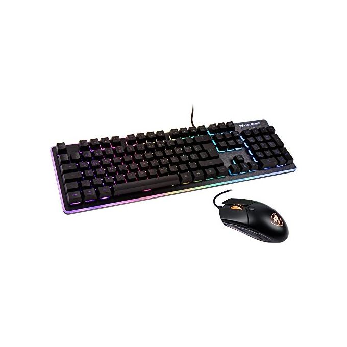 TASTIERA GAMING WIRED DESKTOP DEATHFIRE EX GEAR COMBO 7-LED-COLOR USB ITA-LAYOUT - COUGAR