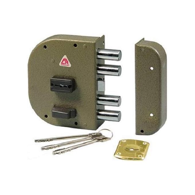 VIGOR-BLINKY Serrature CR da Applicare Art.2050 con Scrocco a Sinistra 60mm Sicurezza Professionale e Affidabilita'