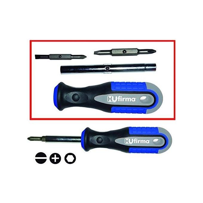 Hu-Firma Cacciaviti Multibits 6 Inserti Magnetic