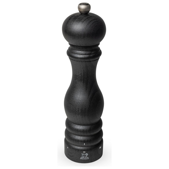 Peugeot 4006950039424 Paris U-Select Macinapepe in Legno di Faggio con Macinatura Regolabile Altezza 22 cm colore Grafite